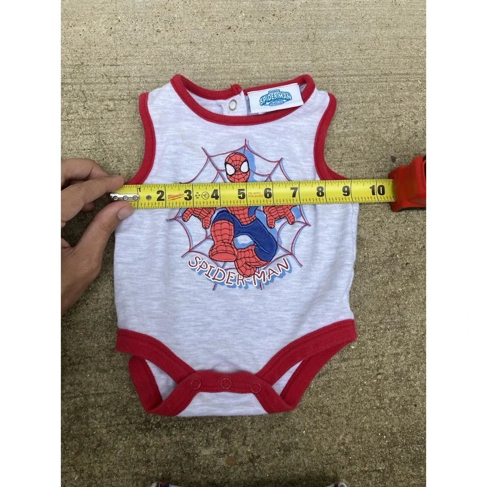 SPIDEY AND FRIENDS PAJAMA SET TODDLER BOY 0-3 Months Marvel Comic Doomsday